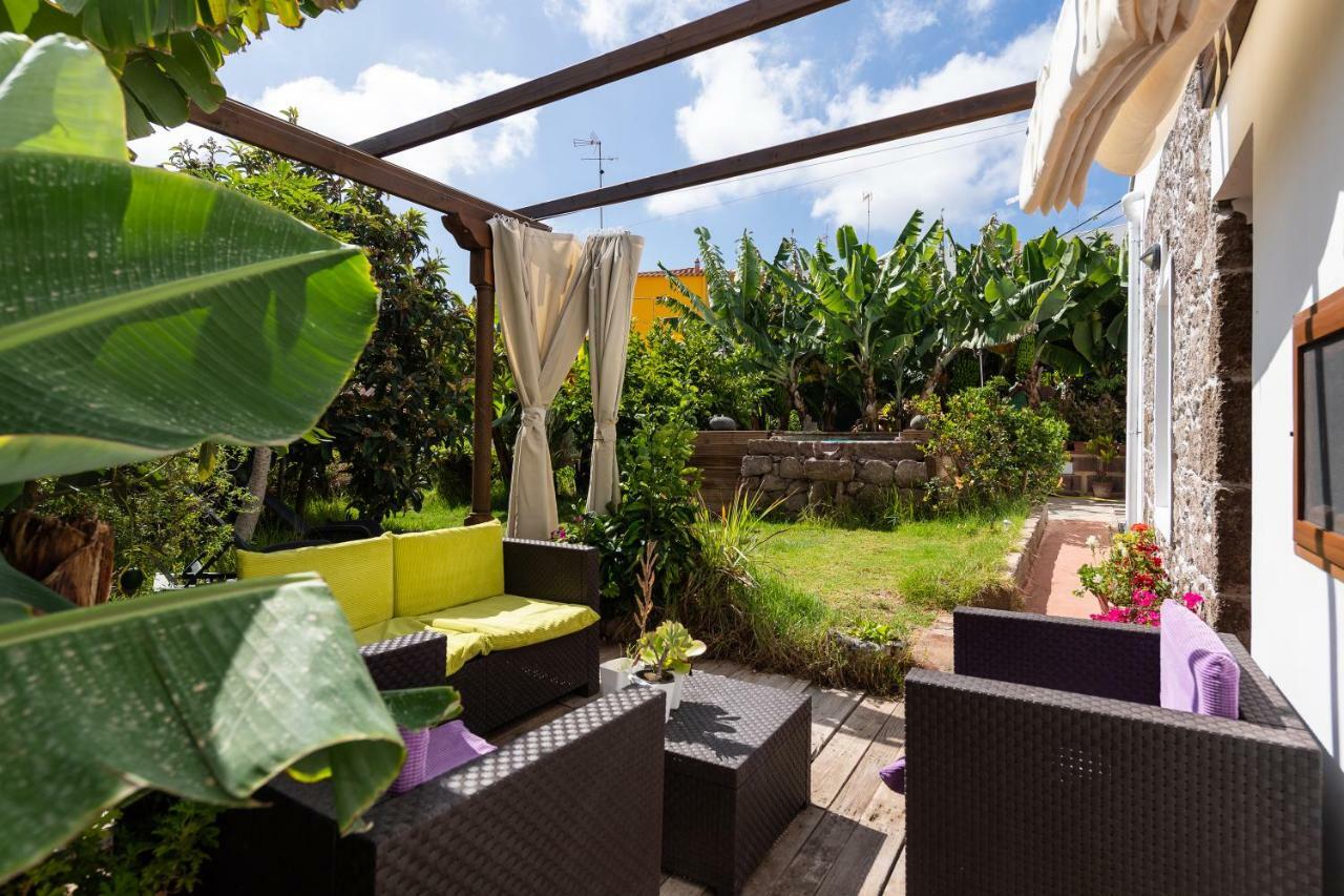 Villa Canaria Piscina Jacuzzi Jardin Santa Maria de Guia de Gran Canaria Экстерьер фото