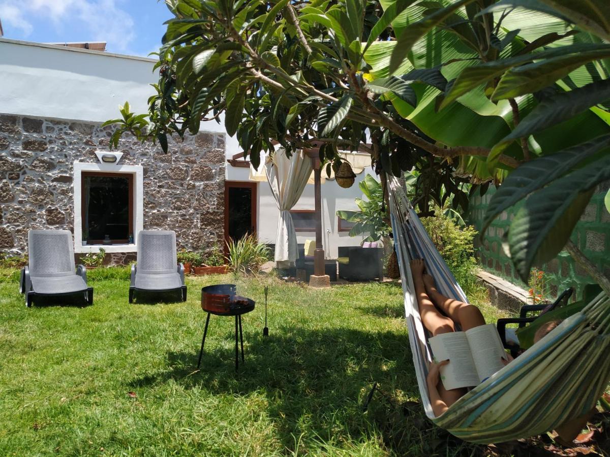 Villa Canaria Piscina Jacuzzi Jardin Santa Maria de Guia de Gran Canaria Экстерьер фото